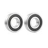 6306-2RZ High-Speed Deep Groove Ball Precision Bearings 6306-2RZ 30 * 72 * 19mm Bearing Steel (Size : 1Pcs)