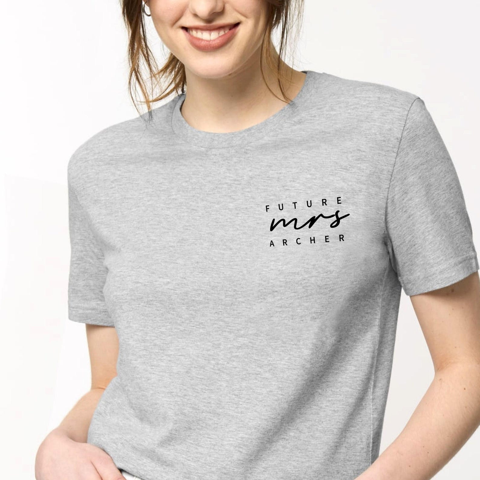 Future Mrs Shirt, Bride to Be T-Shirt, Minimalist Bride Shirt, Engagement Gift for Bride, Future Wife Shirt S