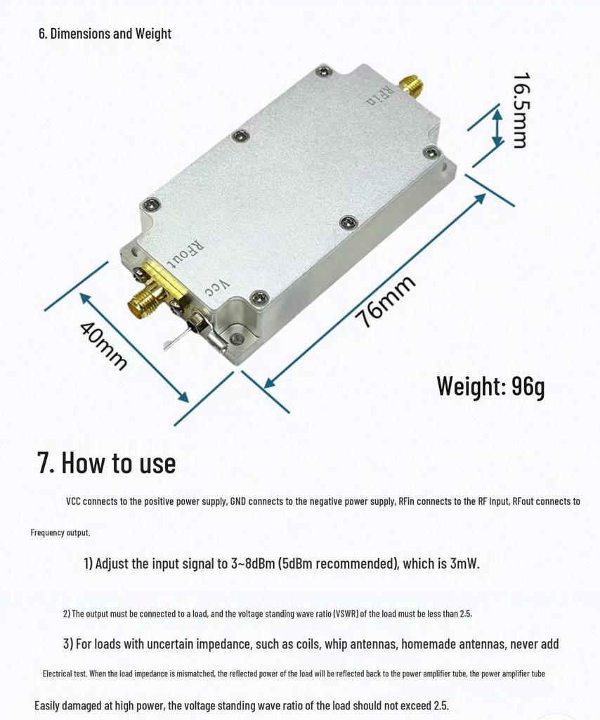 1.2-1.6GHz Power Amplifier, 12W Output, 40dB Gain, Available Now