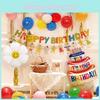 Birthday Party Whimsical Aluminum Balloon Set With Colorful Cartoon Characters For Kids Events
