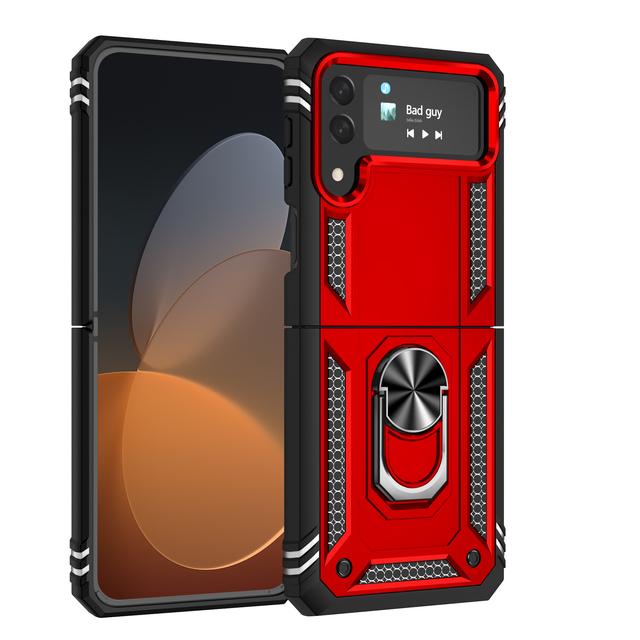 

Защитный чехол-держатель для Samsung Galaxy Z Flip 4 5g Flip3 Flip4 Flip 3, противоударный чехол для Samsung Z Flip4, чехлы for Galaxy Z Flip 3 красный