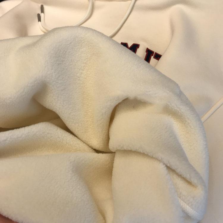 Sudadera con Forro Polar Unisex Streetwear con Capucha, Sudadera con Capucha Retro con Eslogan y Forro Polar, Capucha con Cordón y Bolsillo Canguro para Uso Diario y Capas