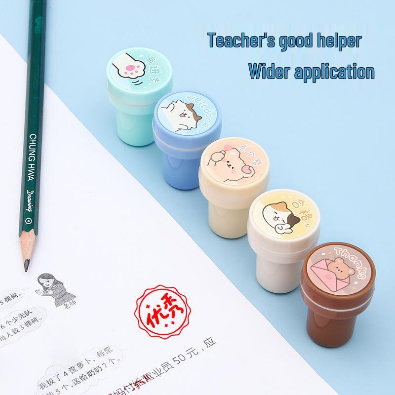 Creative DIY Reward Stamps for Kids - Ideal for Children's Day, Student and Kindergarten Prizes, Stationery Gifts