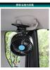 Meltec Car Fan for DC12V Quiet Powerful Cool Air Adjustable Adjustable Angle Ball CF-111 6-inch Vehicles, & (Infinitely Airflow, Clip-on Mounting,