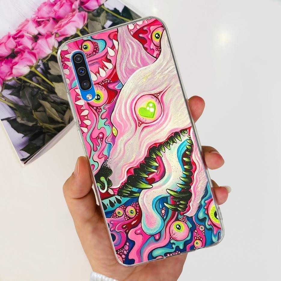 For Samsung Galaxy A50 Case A30s A50s Cute Fashion Painted Back Cover Phone Case For Samsung A50s Galaxy A30s A 50 s Soft Fundas