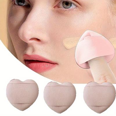 Finger Air Cushion Sponge Powder Puff Set, Makeup Puff, For Liquid Foundation, Powder Foundation, Concealer.