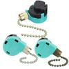 Ceiling Fan Switch 3 Speed 4 Wire Ze-268S6 Fan Pull Chain Speed Control Switch