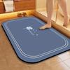 Absorbent Bath Mat, Non-Slip Bathroom Floor Rug, Unscented, with No Electricity or Batteries Needed, for Bathroom, Kitchen