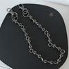 Fashionable Sturdy Alloy Punk Chain Featuring Powerful Designs Jewelry Accessory for Music Festivals and Parties
