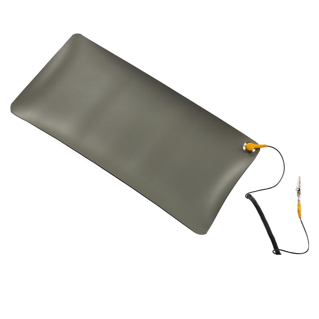 Anti Static Mat Rubber Heat Resistant Anti Slip Electronics Repair Mat with Ground Wire
