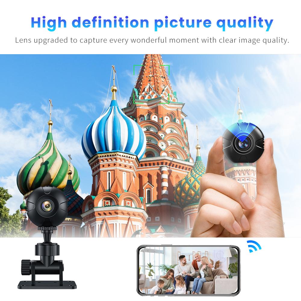 Outdoor Sports Cycling Camera, Network High-definition Wireless Camera, Indoor Security Camera