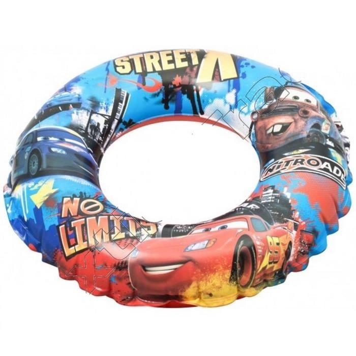 Aufblasbarer Schwimmring Disney Cars - Rot - Für Kinder von 3 bis 6 Jahren - 51cm