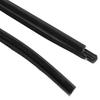 Window Weatherstrip Glass Seal Belt Rubber Moulding Trim Strips for Toyota HILUX SR5 4Doors 2005-2015 68161-0K010 68162-0K010