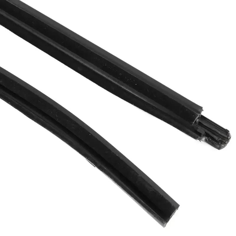 Window Weatherstrip Glass Seal Belt Rubber Moulding Trim Strips for Toyota HILUX SR5 4Doors 2005-2015 68161-0K010 68162-0K010