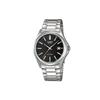 Analog Watch Stainless Steel/Black Men Watches Silver MTP-1183A-1A