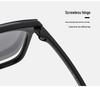 Ochelari de soare polarizați cu clips la modă, ramă TR90, pregătiți pentru dioptrii, protecție UV