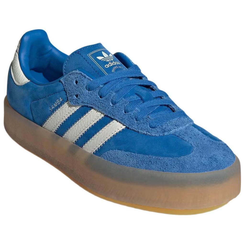 adidas  Sambae Blue Gum Women Sneakers Cloud-White Silver-Metallic JI2743