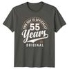 This Guy Is Officially 55 Unisexs TShirt 55th Birthday Vintage Style Gift For Him