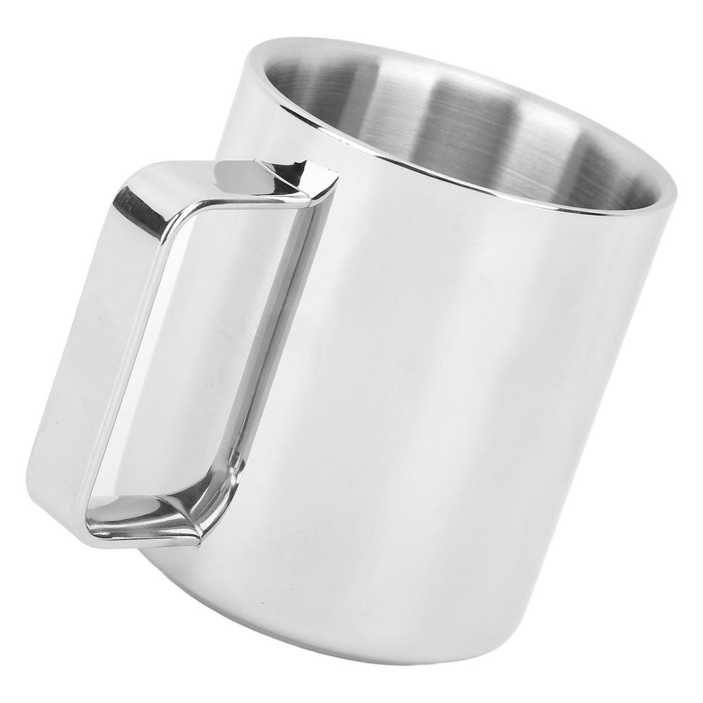 Mug 304 Stainless Steel Double Wall Insulated Anti Scald Thickened Coffee Mug for Drinking Water
