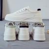 Korean Women's Chunky Vulcanized Shoes Women's Casual Small White Shoes 2025 Breathable Soft Bottom Sneaker Female Boards Shoe