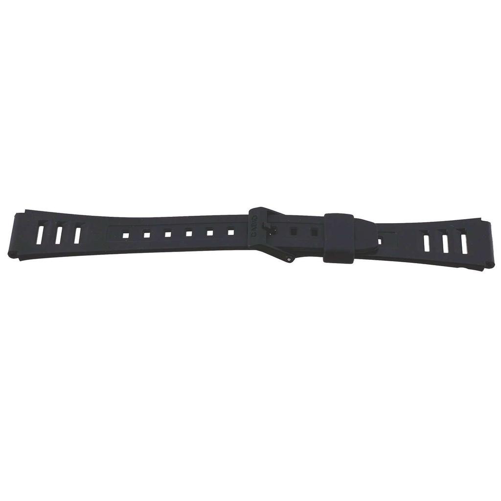 Casio Black Resin Watch Band 19mm