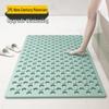 Non-Slip Bathroom Mat: Eco-Friendly, Anti-Fall, Suction Cup Shower Massage Foot Mat