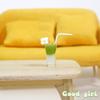 1Pc 1:12 Dollhouse Miniature Food Juice Fruit Tea Goblet Drink Bottle Milkshake Ice Cream Model For Dolls House Kitchen Food Toy