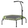 44-Inch Hexagonal Fitness Trampoline with Handle for Adults & Kids