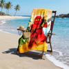 Ninja Fashion Beach Towel: Ideal for Summer Adventures Soft, absorbent and quick drying suitable for swimming and bathing