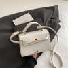 Damen Mode Kleine Quadratische Handtasche Tragbar Einzelne Schulter Crossbody Tasche