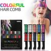 Disposable hair dye, 10 different colors, partial dyeing, hair dye, hair chalk, novel hair dye, Good Day hair dye, 1 piece.
