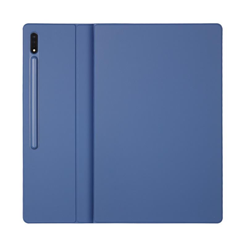 "Magnetic Suction Leather Tablet Case with Pen Slot for Samsung Galaxy Tab S9U"
