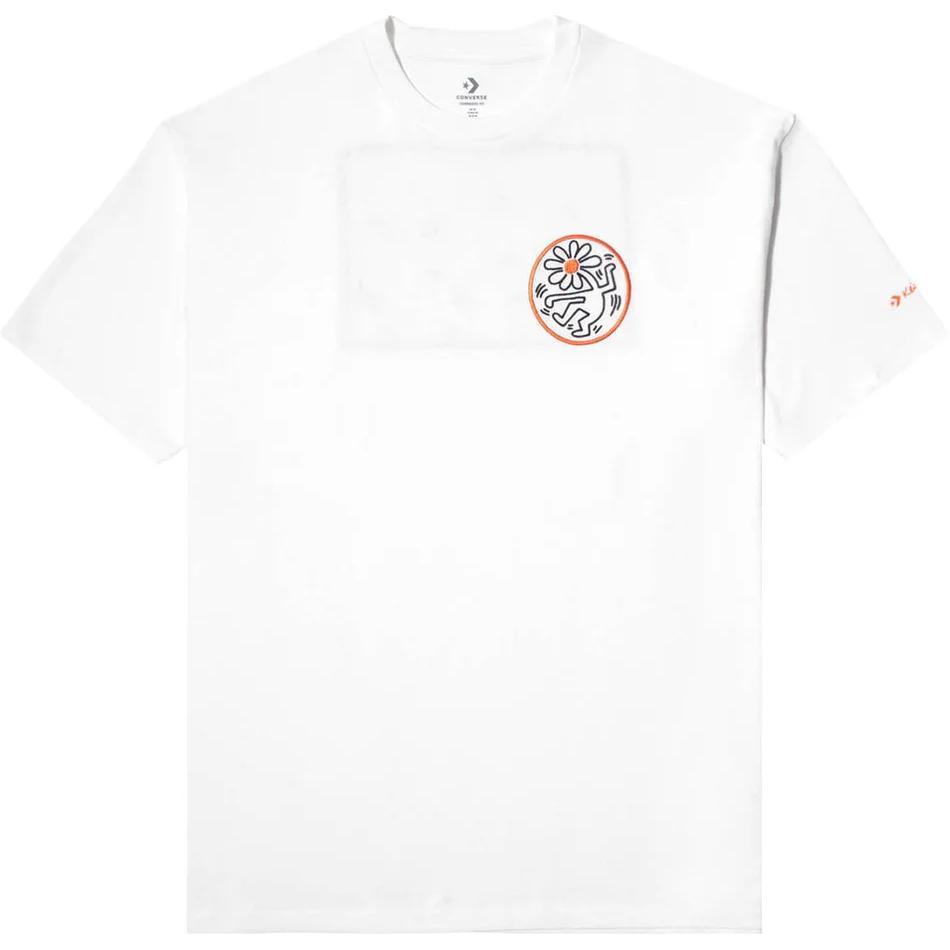 Converse X Keith Haring SS21 T Shirt Men s White 10022256-A01 S