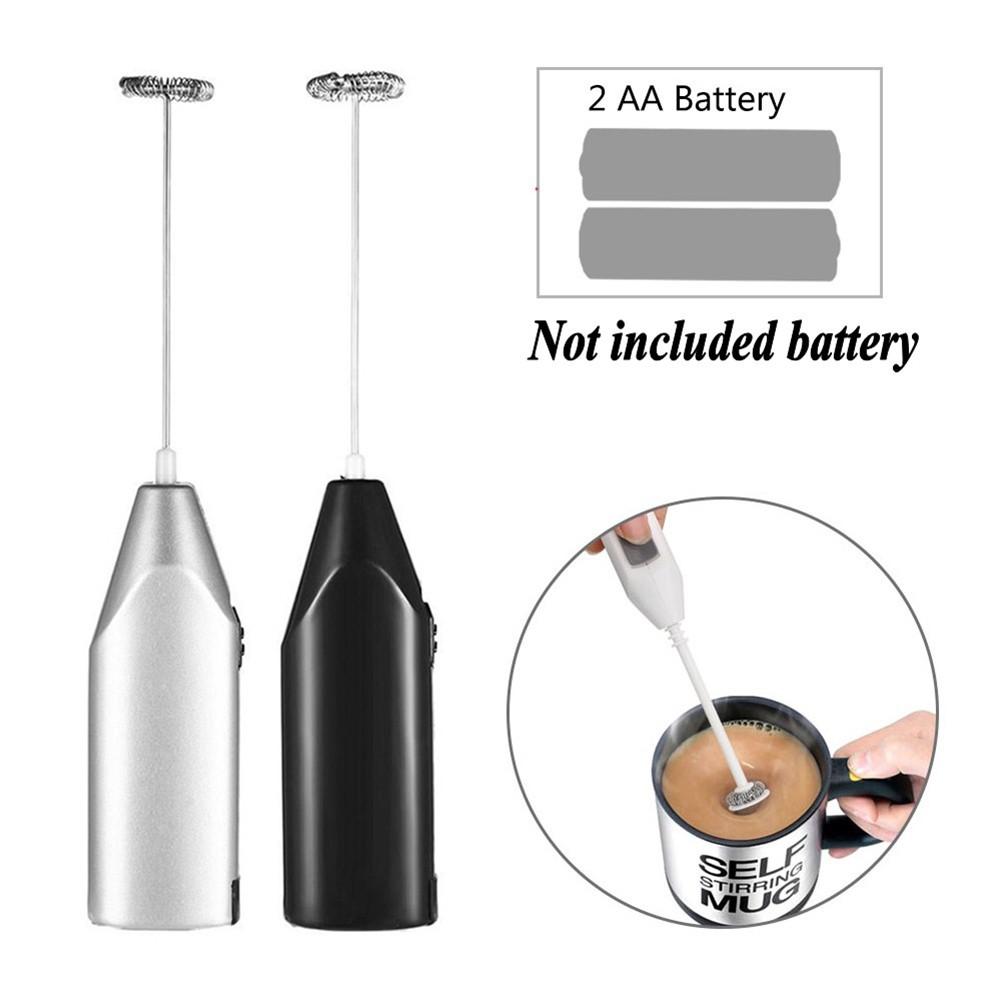 Small and Powerful Electric Whisk Battery Version for Mixing Milk