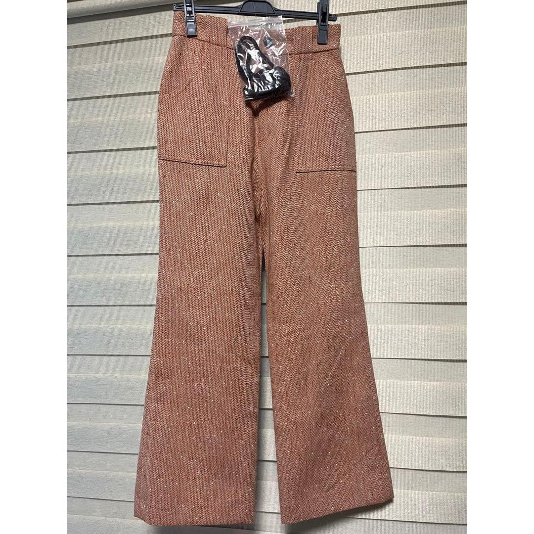 Lily brown tweed pants