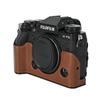 XT5 Camera Bag PU Leather Half Body Case for Fujifilm XT5 Fuji X-T5 Battery Opening Bottom Cover