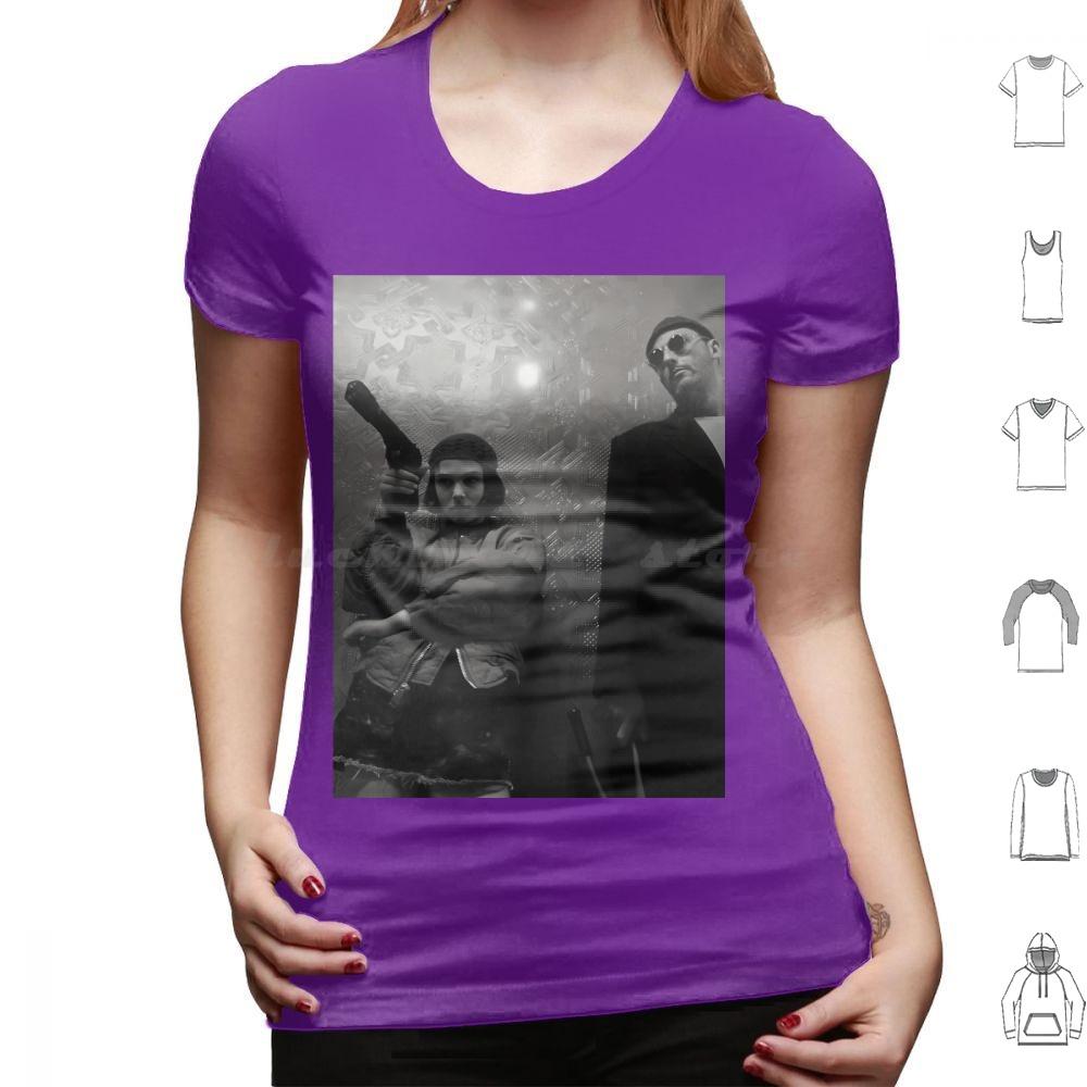 Leon The Professional Midcentury Retro Movie Poster T Shirt 6xl Cotton Cool Tee Leon Leon The Professional Movie The