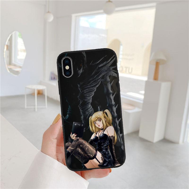 

LO30 Death Note Soft Shell Phone Case for OPPO A40 A60 A80 A15 A16 A16K A12 A17 A17K A54 A54S A53 A53S A55 A56 A57 A98 F23 OPPO A80