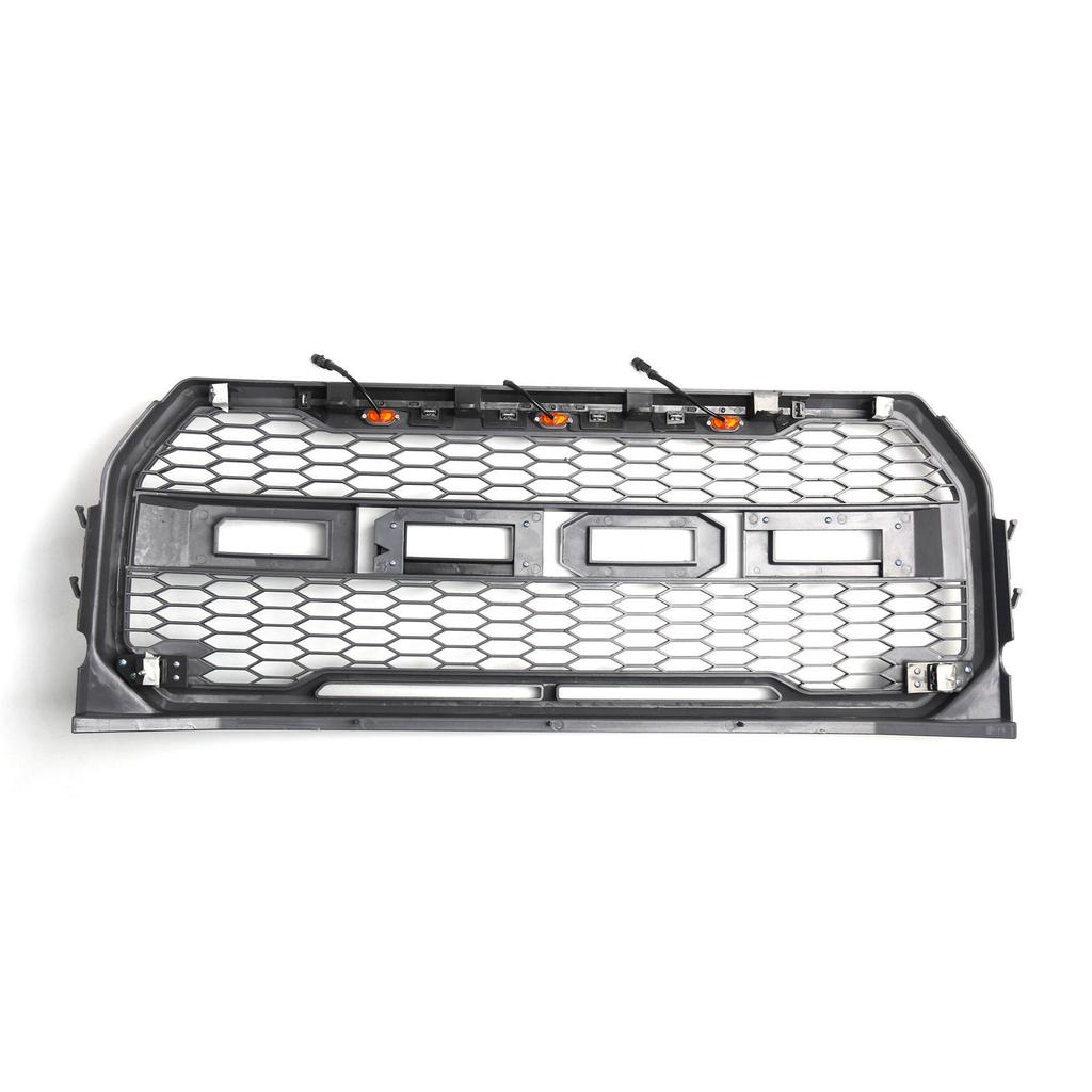 3PCS LED Light For Ford F-150 Raptor Style F150 Grille Grill 2015-2019 LED Amber Grille Lamp Car Parts