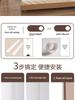 Soft Upholstered Headboard Felt Wall Sticker: Anti-collision Decorative Wall Guard for Bedroom