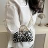 Exquisite Texture Small Bag Female New Chain Crossbody Bag Fashion Leopard Print Portable Dinner Bag Handbags AVE