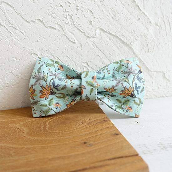 MUTTCO Handmade Dog Bowknot Collar Accessories S (10x6CM)
