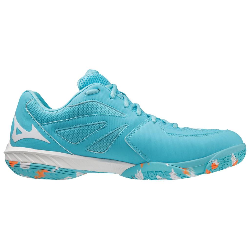 Mizuno Wave Claw Low top Badminton Shoes Unisex Blue 71GA2117