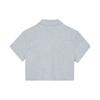 Jordan Crop Tops Women's Light Gray Lapel Moderate DZ3333-063