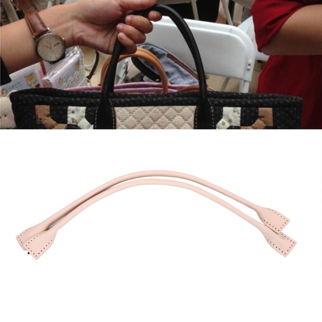 1 Pairs Leather   Bag Handles Cowhide Bag Handles Replacement for Handbag Briefcases Shoulder Bags