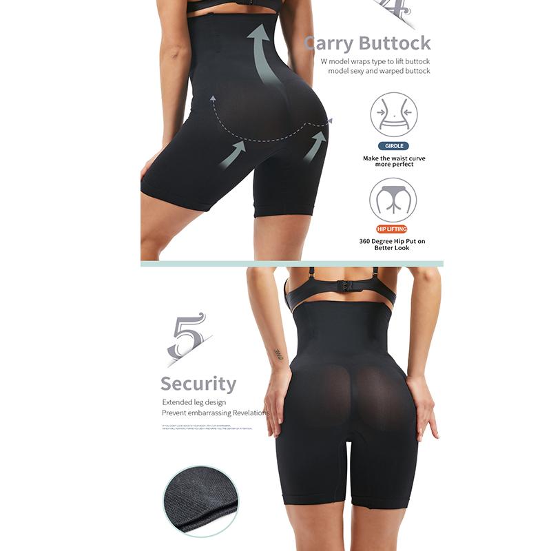 Waist Trainer Zvedač zadku Zeštíhlující spodní prádlo Body Shaper Body Shapewear Korzet na hubnutí pro hubnutí Vysoký pas