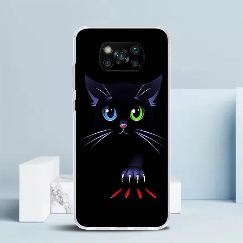 Cat Footprint Funny Paw Cute Phone Case For Xiaomi Poco F7 Ultra X5 X6 X7 Pro M7 Redmi 15C 15 13C 13 12C 12 10C 10 10A 9 9C 9A 9