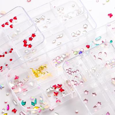Dental Drill Tooth Jewelry Ornaments With Box Diy Stickers Teeth Gems Beauty Diamond Dental Crystal Teeth Jewelry Gem Decoration