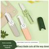 Portable Stainless Steel Folding Fruit & Peeling Knife - Multi-functional Kitchen Tool