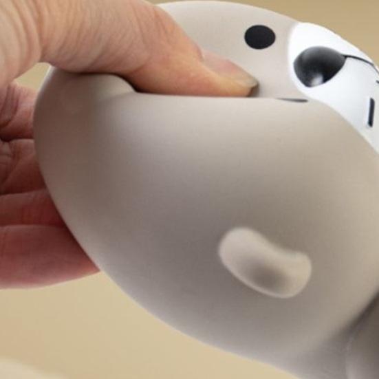 Cute Otter Family Bath Toys Set Soft Water Play Animals for Kids Mother Otter And Baby Otters Toy Fun Otter Swimming Toy